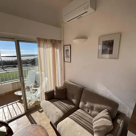 Maisons Sur La Joli 3 Pièces Mezzanine 1ère Ligne Vue Richelieu Cap D'agde Appartement *